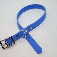 Biothane-Halsband, Halsband, Hunde-Halsband, blau Bild 1