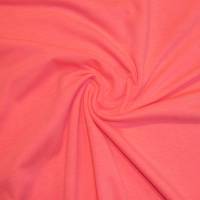 13,50 EUR/m Jersey Baumwolljersey neon rosa / pink uni einfarbig Bild 1