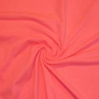 13,50 EUR/m Jersey Baumwolljersey neon rosa / pink uni einfarbig Bild 2