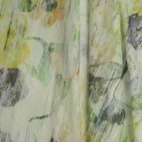 grün-bunte Spitze mit Blumen-Muster 50 cm x 150 cm Stoff Nähen pastell Bild 4