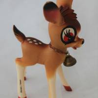 Bambi mit Glöckchen Walt Disney Vintage Bild 3