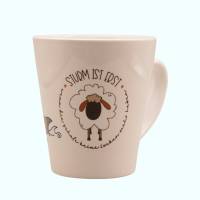 Sturm am Meer, maritime Kaffee-Tasse mit einem kreativen Spruch, bedruckte Keramik-Tasse mit einem maritimen Spruch Bild 1