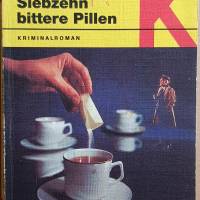 Siebzehn bittere Pillen, Kriminalroman, Taschenbuch, Dominic Devine, 1971, Ullstein Bild 1