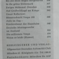 Heft - ADAC Motorwelt Heft 6 Jahrgang 9 München Juni 1956 Bild 2