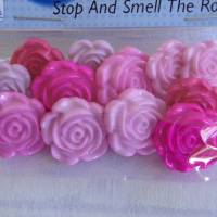 Dress it up Knöpfe  Rose   (1 Pck.)   Stop And Smell The Roses Bild 1