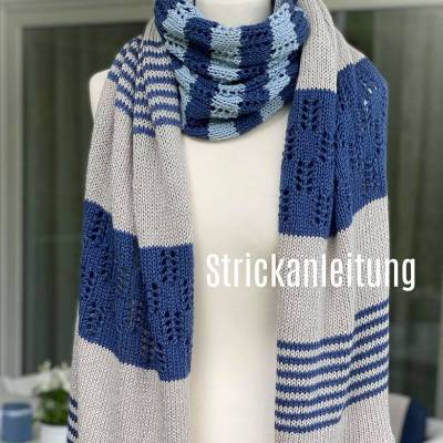 Strickanleitung Lizas Tuch Bretagne