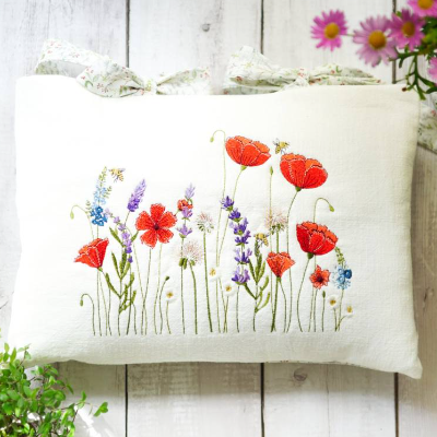 Stickdatei Große Blumenwiese