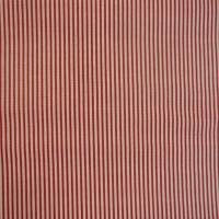 10,10 EUR/m Stoff Baumwolle - Streifen rot - weiß - Nadelstreifen Bild 2