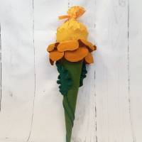 Schultüte "Blume" 70cm, Filzschultüte, Zuckertüte Bild 4