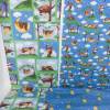 Große Baby-Krabbeldecke Pinguine Patchworkdecken Handmade Erlebnisdecken Spieldecken Bettwäsche Kinderbett Bild 9
