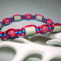EM-Keramik Halsband Pink/Türkis Bild 1