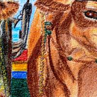 Algarvefischer – Original Pastellkreidemalerei, gerahmt. Bild 3