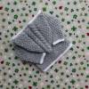 Strickjacke mit Kapuze ab Größe 50/56 bis Größe 86/92 Trachtenjacke für Mädchen Pullover mit Zopfmuster Taufe Bild 6