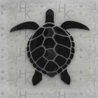 Bügelbild - Schildkröte - viele mögliche Farben Bild 1