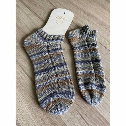 Handgestrickte Socken Gr. 42/43