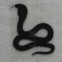 Bügelbild - Kobra / Schlange - viele mögliche Farben Bild 1