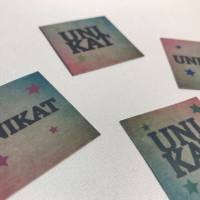 Motiv-Label Unikat Set  Label/Patches aus Snappap Bild 1