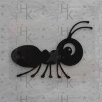 Bügelbild - Kleine Ameise / Insekt - viele mögliche Farben Bild 1