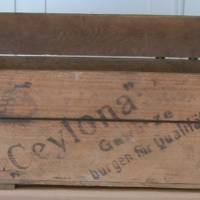 Alte Holzkiste - 50 Jahre - Ceylona Gewürze bürgt für Qualität Bild 1