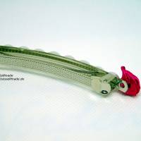 Haarspange #rote Rosen und #Halbperlen 10 cm Bild 4