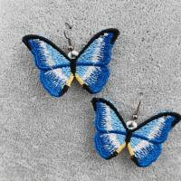 Ohrringe Schmetterlingsflügel Lace Bild 1