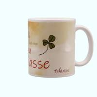 Tassen-Spruch für eine starke Lehrerin, Keramik-Tasse mit kreativen Spruch für eine starke Frau, Kaffee-Tasse weiß Bild 3