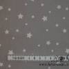 11,50 EUR/m Baumwollstoff Sterne weiß auf hellgrau Ökotex100 Webware 100% Baumwolle Bild 2