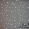 11,50 EUR/m Baumwollstoff Sterne weiß auf hellgrau Ökotex100 Webware 100% Baumwolle Bild 3