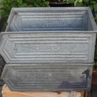 Vintage Zinkkasten Lagerbox Schäfer Kasten Größe 2 Bild 1