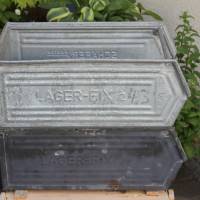 Vintage Zinkkasten Lagerbox Schäfer Kasten Größe 2 Bild 3