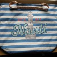 Shopper Bag XXL /  Stofftasche / Strandtasche / der ideale Alltagsbegleiter im maritimen Style - " Nauti" Bild 4