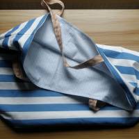 Shopper Bag XXL /  Stofftasche / Strandtasche / der ideale Alltagsbegleiter im maritimen Style - " Nauti" Bild 8