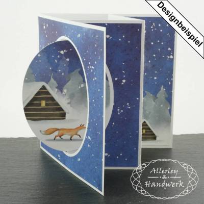 Plottdatei Faltkarte "Mona" im SVG-Format