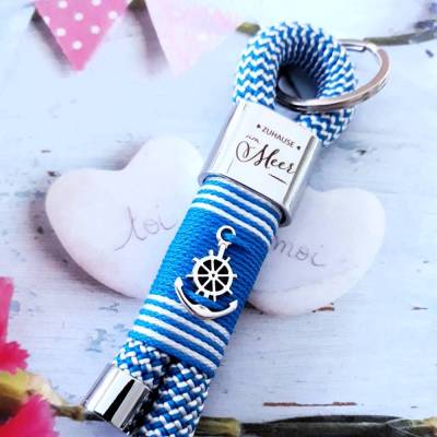 Schlüsselanhänger "Zuhause am Meer"