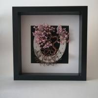 Kirschblütenbaum als Drahtbaum im Bonsai Look mit Hufeisen/ Geschenk zur Hochzeit & Taufe/ Dekoration für zu Hause Bild 2