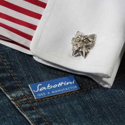 Manschettenknöpfe - Leo - in 925 Silber, das passende Geschenk zum Geburtstag...