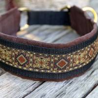 Halsband MEDIVAL mit Zugstopp für deinen Hund, Rhodesian Ridgeback, Hundehalsband, Martingale Bild 2
