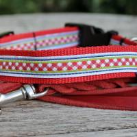 Halsband mit Klickverschluss, Hundehalsband mit verschiedenen Designs, Breiten und Größen Bild 4