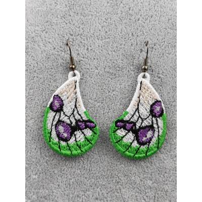 Ohrringe Schmetterlingsflügel Lace