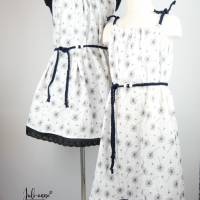 Sommerliches Kleid / Hängerchen "Ida" Musselin Pusteblumen Bild 3