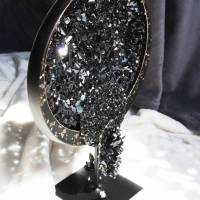 Skulptur "Black Diamond", resinart Bild 1