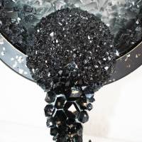 Skulptur "Black Diamond", resinart Bild 7