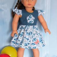 Puppenkleidung - Sommerkleid Bild 3