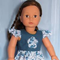 Puppenkleidung - Sommerkleid Bild 4
