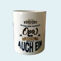 die coolste Tasse für den coolsten Opa,bedruckte Kaffee-Tasse mit einem kreativen Spruch für meinen liebsten Opa Bild 4