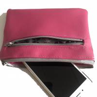 Personalisierbares Universaltäschchen Zippertasche Geldbörse Smartphonetasche Farbwahl Bild 7