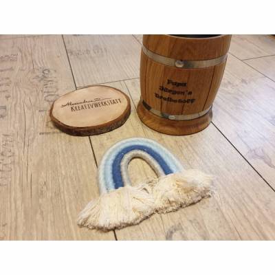 Bierkrug aus massivem Eichenholz Eiche Krug Holzkrug ca. 0,5L Edelstahleinsatz, Bierliebhaber, Bierkenner