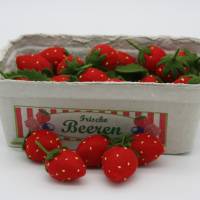 Erdbeere - Deko - Jahreszeitentisch - Sommer Bild 1