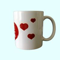 gestaltete Kaffee-Tasse für die liebste Mama, bedruckt mit einem kreativen Spruch für die liebste Mutti, Bild 2
