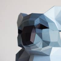 Koala Papierskulptur Bausatz zum Selberbauen Bild 3